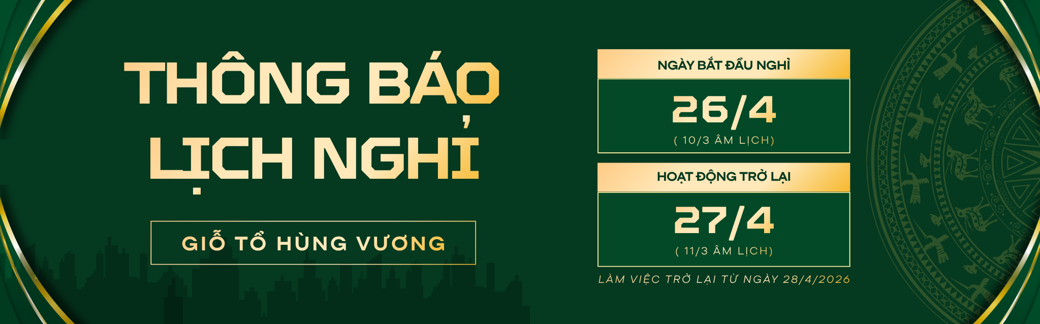 Giỗ tổ Hùng Vương 2026
